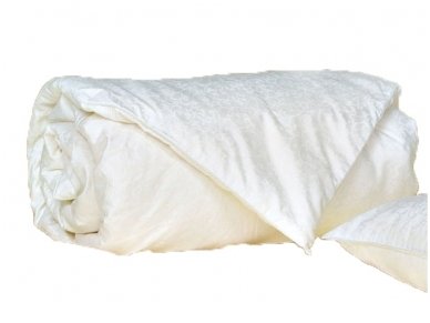 Vasarinė Tencelio antklodė su natūralaus Mulberry šilko užpildu - A klasė 200x220cm (0,50kg)