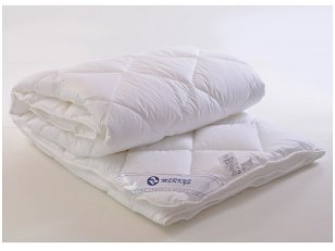 Aukštos kokybės medvilnės (poplino) antklodė su poliesterio užpildu 350g/m2