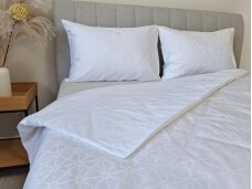 Premium žakardinio satino patalynė "Grand" (white) Premium žakardinio satino patalynė "Grand" (white)
