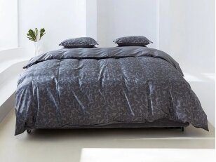 Premium satino patalynės komplektas Jaquard Grey & Stripe In Line Grey Premium satino patalynės komplektas Jaquard Grey & Stripe In Line Grey