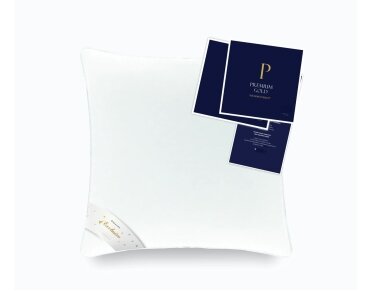 PREMIUM GOLD 100% EUROPINIŲ ŽĄSŲ PŪKŲ PAGALVĖ 2