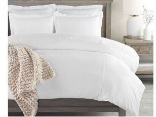 Satino pagalvės užvalkalas "DISCOVERY" white, 50x70 cm 1 vnt