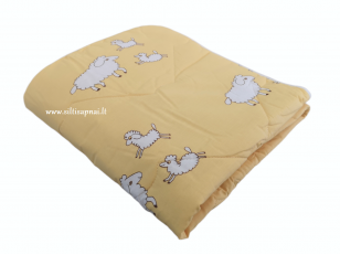 Vaikiška universali marga antklodė su medvilnės užpildu 300 g/m2 (100x135 cm)